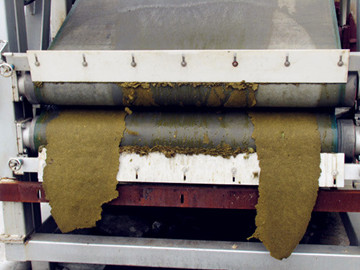 帶式壓濾機應用六合黑臭水體整治項目