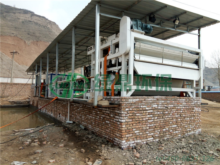 超濃縮帶式壓濾機應用四川省礦山泥漿脫水處理工程案例 2 超濃縮帶式壓濾機應用四川省礦山泥漿脫水處理工程案例 2