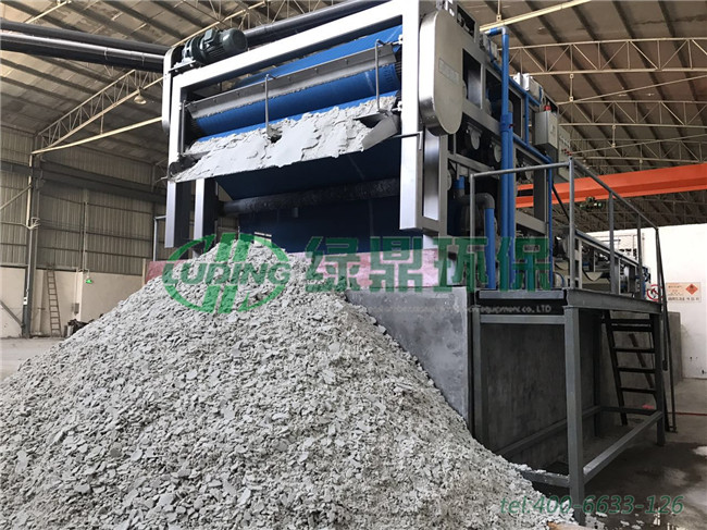 廣東佛山鋁業鋁材廠帶式壓濾機處理現場 1 廣東佛山鋁業鋁材廠帶式壓濾機處理現場 1