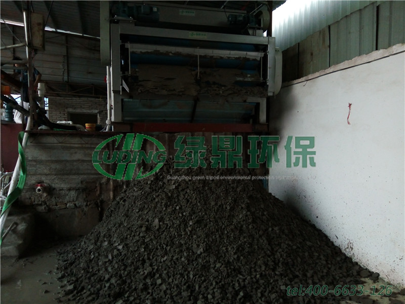 福建建筑污泥帶式壓濾機處理案例 7