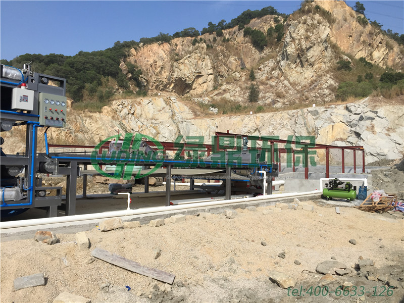 汕頭澄海帶式壓濾機處理建筑污泥案例 6
