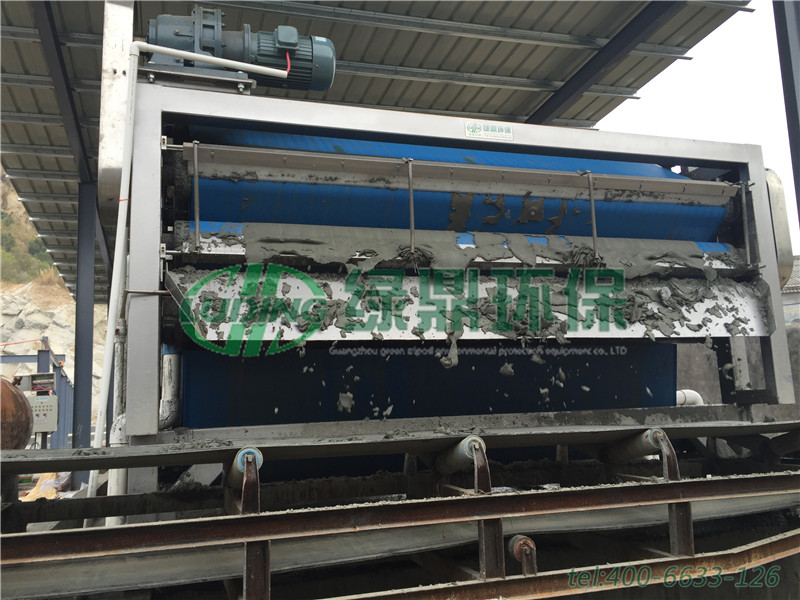 汕頭澄海帶式壓濾機處理建筑污泥案例 9