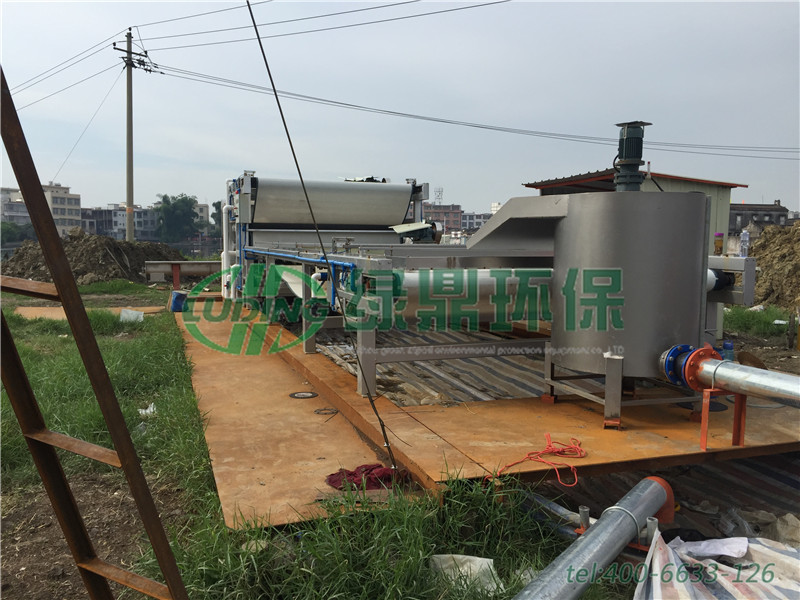 汕頭河道淤泥帶式壓濾機處理工程 6 汕頭河道淤泥帶式壓濾機處理工程 6