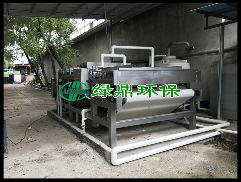 帶式壓濾機用于南召污泥處理項目 帶式壓濾機用于南召污泥處理項目