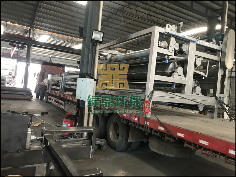 帶式壓濾機應用香洲黑臭水體整治項目